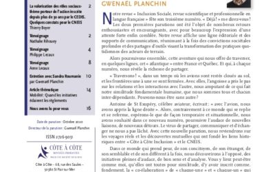 Revue N°3 INCLUSION SOCIALE – Revue scientifique et professionnelle en langue française ».